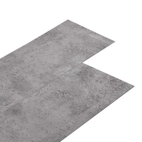 Vloerplanken Cementbruin 5,26 m&sup2; 18 st PVC 2