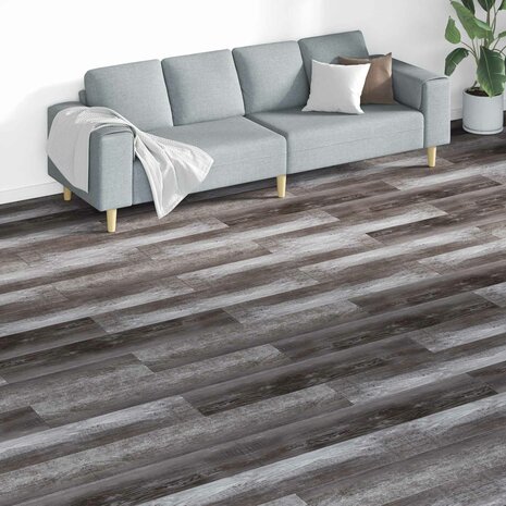 Vloerplanken Bruin 5,26 m&sup2; 18 st PVC 1