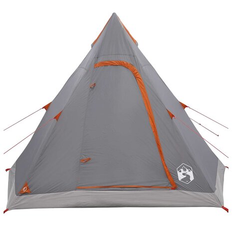 3-persoons Grijs en Oranje 185T Polyester met PU Coating 5