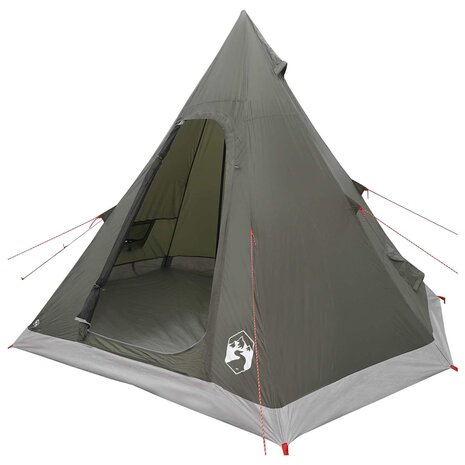 3-persoons Legergroen 185T Polyester met PU Coating 2
