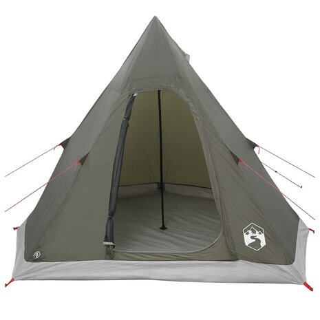 3-persoons Legergroen 185T Polyester met PU Coating 4