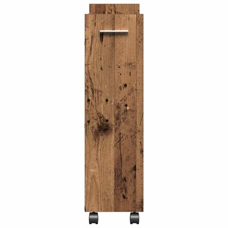 Kast met wiel Oudhout 60 x 22 x 79 cm 7