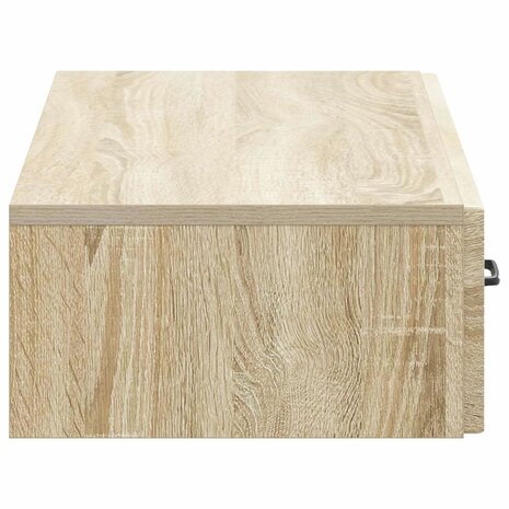 Wandmontage Zijtafel Sonoma Eiken 87,5 x 34,5 x 17 cm 6