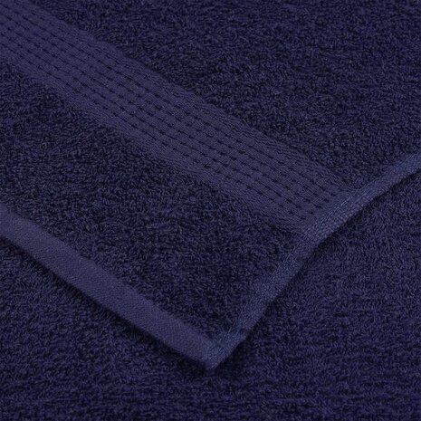 Badhanddoeken FROGN 2 st 100x150 cm 360 g/m&sup2; marineblauw 6