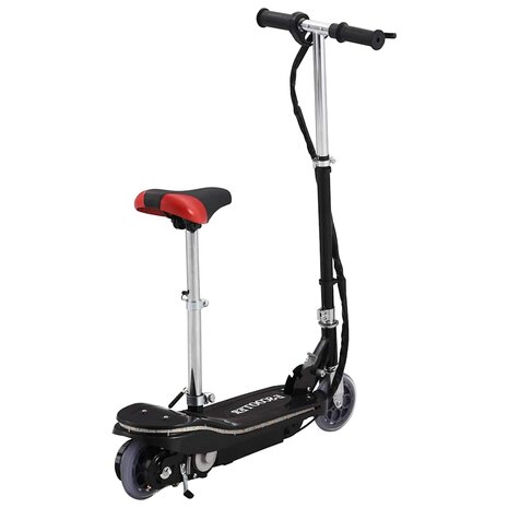 Kinderstep met zadel en LED 120 W zwart 4