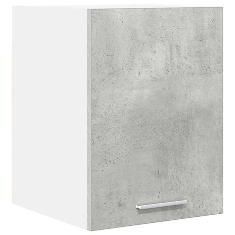 Hangkast Beton Grijs en Wit 30 x 31 x 40 cm Bewerkt hout 2
