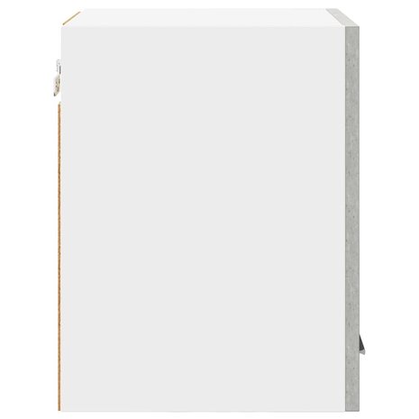 Hangkast Beton Grijs en Wit 30 x 31 x 40 cm Bewerkt hout 7