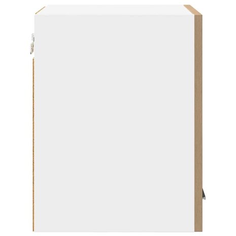 Hangkast Ambachtelijke Eik en Wit 30 x 31 x 40 cm Bewerkt hout 7