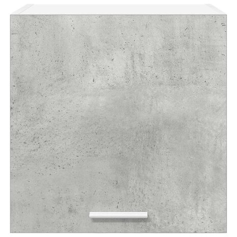 Hangkast Beton Grijs en Wit 40 x 31 x 40 cm Bewerkt hout 6