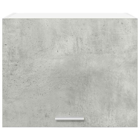 Hangkast Beton Grijs en Wit 50 x 31 x 40 cm Bewerkt hout 6