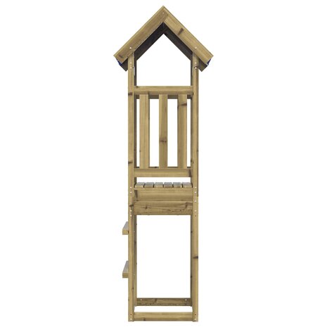 Speeltoren Bruin Massief ge&iuml;mpregneerd hout 2