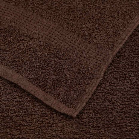 Douchehanddoeken FROGN 4 st 70x140 cm 360 g/m&sup2; bruin 6