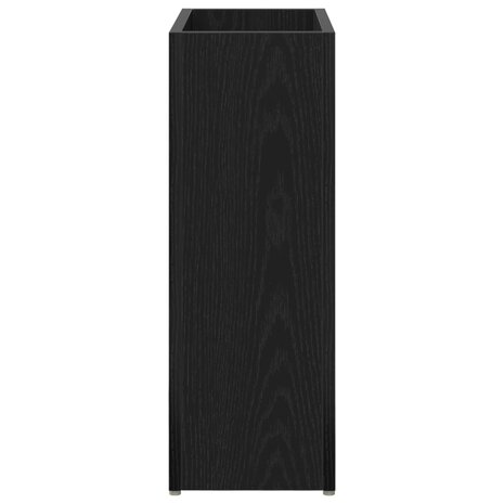Paraplustandaard Zwart Eiken 40 x 20 x 55,5 cm Bewerkt hout 6