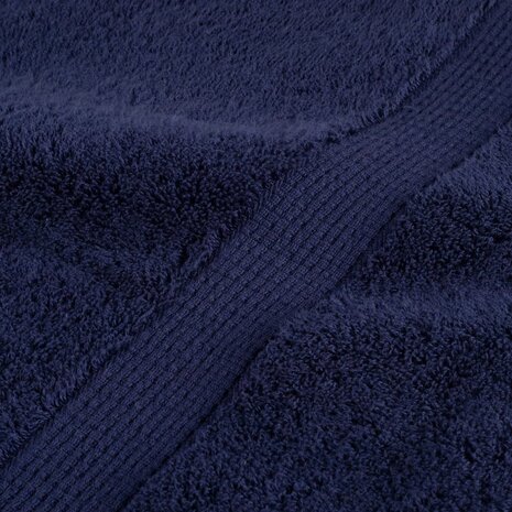 Premium washandjes SOLUND 4 stuks marineblauw 30x30 cm 600 g/m&sup2; 7