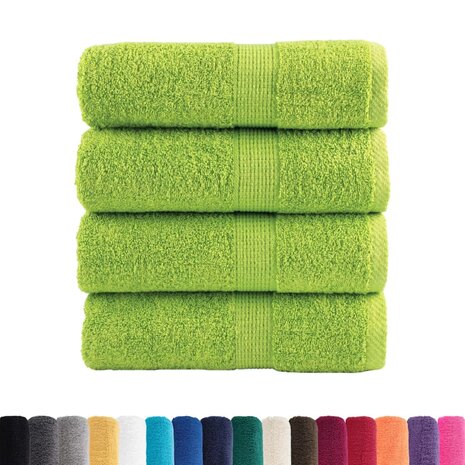 Gastendoekjes SOLUND 4 st 600 g/m&sup2; 30x50 cm appelgroen 2