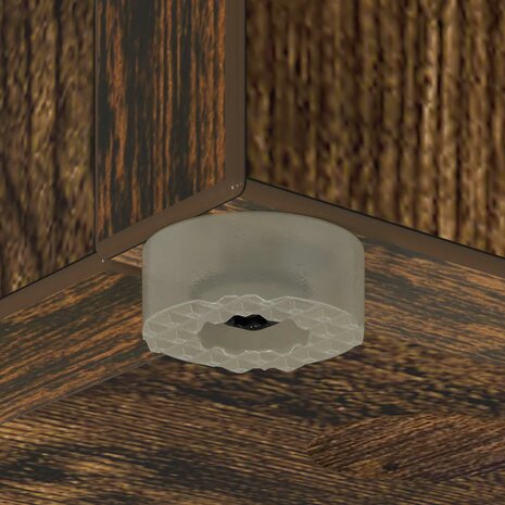 Paraplustandaard Gerookt eiken 40 x 20 x 55,5 cm Bewerkt hout 9