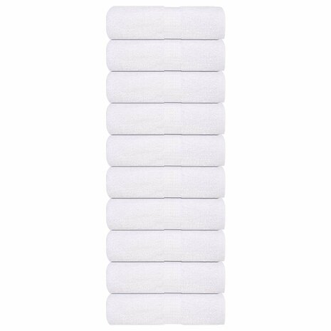 Washandjes FROGN 10 st 30x30 cm 360 g/m&sup2; wit 1