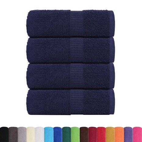 Gastendoekjes FROGN 4 st 30x50 cm 360 g/m&sup2; marineblauw 2