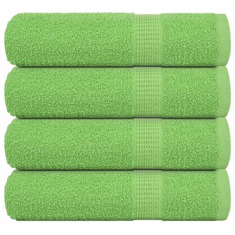 Handdoeken FROGN 4 st 50x100 cm 360 g/m&sup2; appelgroen 1