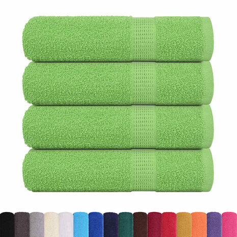 Handdoeken FROGN 4 st 50x100 cm 360 g/m&sup2; appelgroen 2
