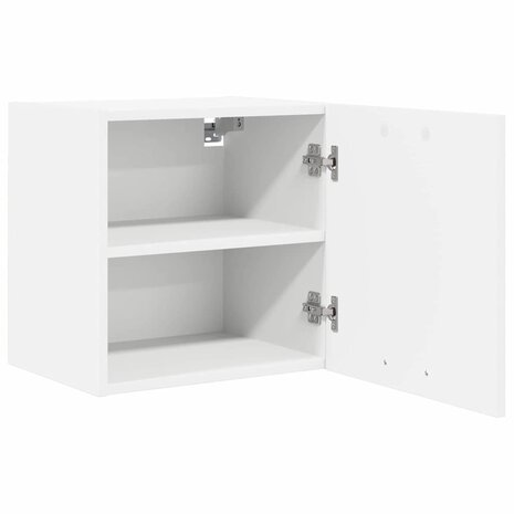 Hangkast Wit 40 x 31 x 40 cm Bewerkt hout 5