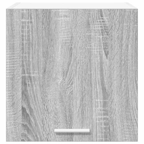 Hangkast Grijs Sonoma en Wit 40 x 31 x 40 cm Bewerkt hout 6