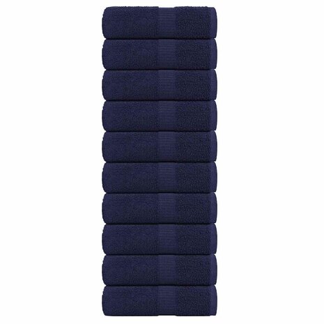 Gastendoekjes FROGN 10 st 30x50 cm 360 g/m&sup2; marineblauw 1