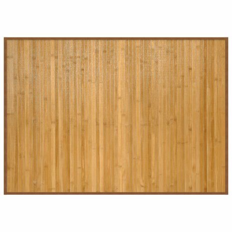 Vloerkleed rechthoekig 70x100 cm bamboe naturel 2