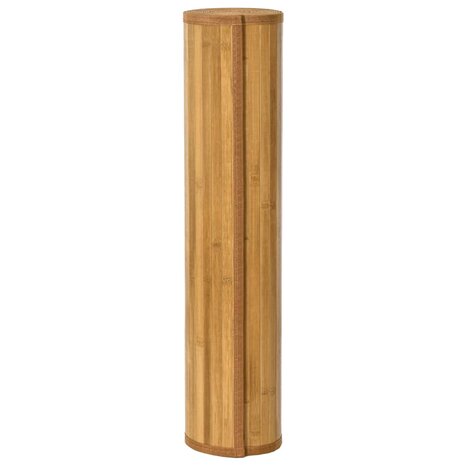 Vloerkleed rechthoekig 80x200 cm bamboe naturel 3