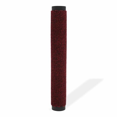 Droogloopmat rechthoekig getuft 120x180 cm rood 2