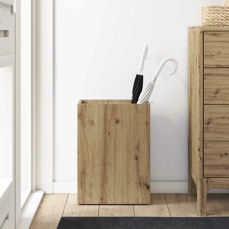 Paraplustandaard Artisan Eiken 40 x 20 x 55,5 cm Bewerkt hout 4