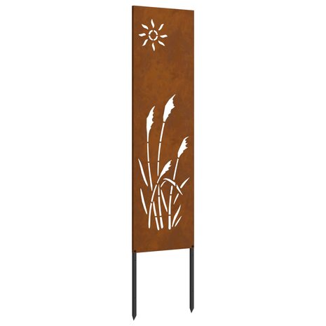 Privacyscherm Fretwerk Roestig 32 x 140 cm weervast staal 2