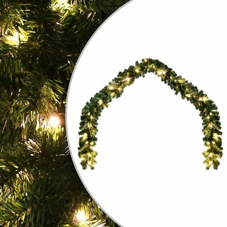 Kerstslinger met LED-lampjes 20 m 2