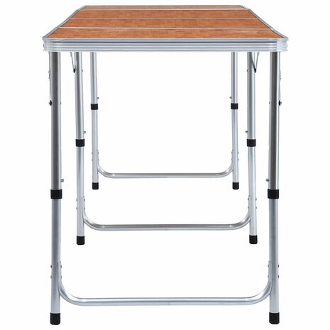 Campingtafel inklapbaar 240x60 cm aluminium 3
