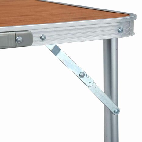 Campingtafel inklapbaar 240x60 cm aluminium 8