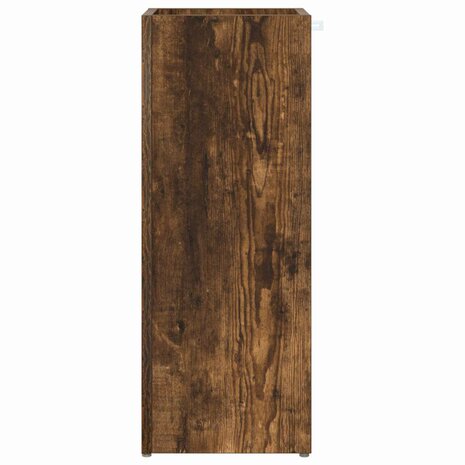 Paraplustandaard Gerookt eiken 25 x 24,5 x 64 cm Bewerkt hout 5