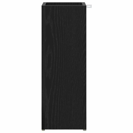 Paraplustandaard Zwart Eiken 20 x 20 x 55,5 cm Bewerkt hout 5