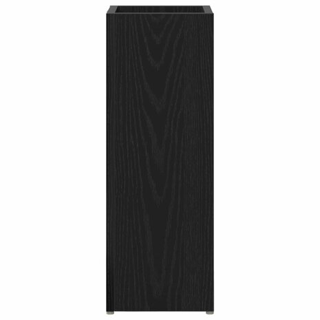 Paraplustandaard Zwart Eiken 20 x 20 x 55,5 cm Bewerkt hout 6