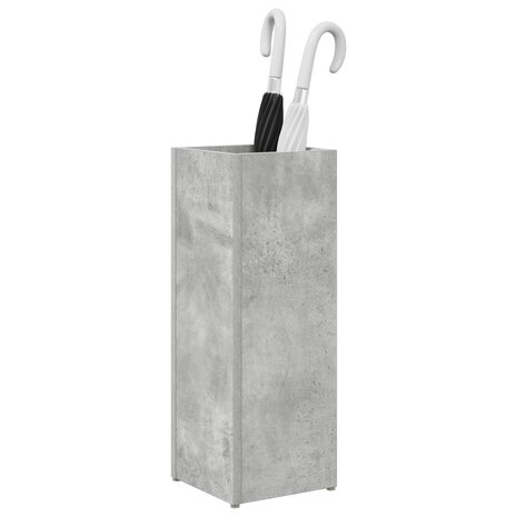 Paraplustandaard Beton Grijs 20 x 20 x 55,5 cm Bewerkt hout 3