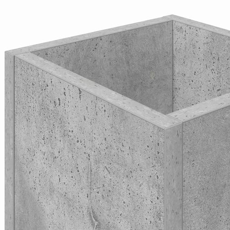 Paraplustandaard Beton Grijs 20 x 20 x 55,5 cm Bewerkt hout 8