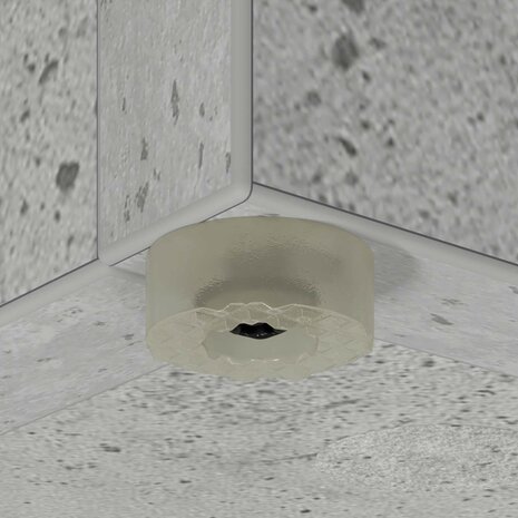 Paraplustandaard Beton Grijs 20 x 20 x 55,5 cm Bewerkt hout 9