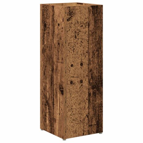 Paraplustandaard Oudhout 20 x 20 x 55,5 cm Bewerkt hout 2