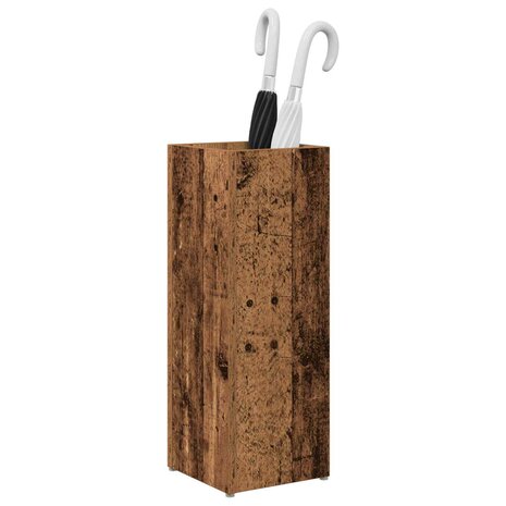 Paraplustandaard Oudhout 20 x 20 x 55,5 cm Bewerkt hout 3