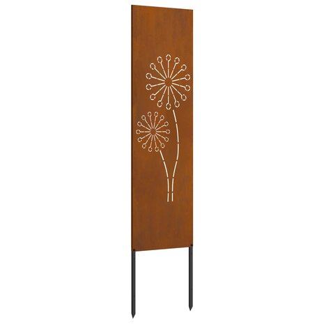 Privacyscherm Fretwerk Roestig 32 x 140 cm weervast staal 6