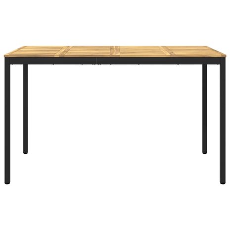 Tuin Bartafel Wit en zwart 180 x 88,5 x 105 cm 3