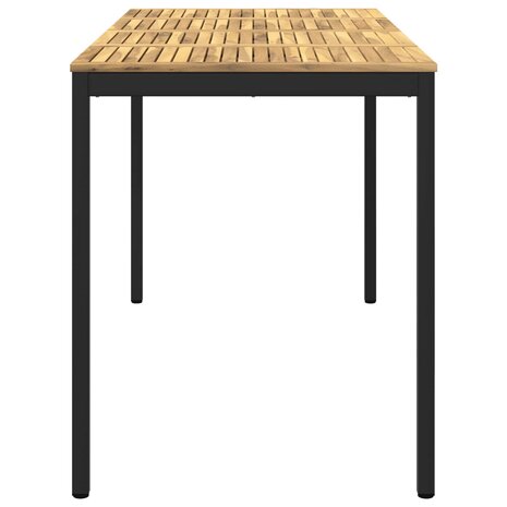 Tuin Bartafel Wit en zwart 180 x 88,5 x 105 cm 4
