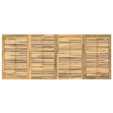 Tuin Bartafel Wit en zwart 196 x 80,5 x 105 cm 5