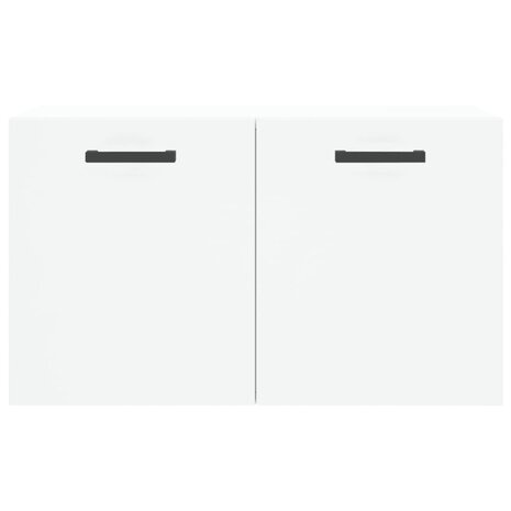 Wandkast 60x36,5x35 cm bewerkt hout wit 3