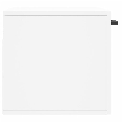 Wandkast 60x36,5x35 cm bewerkt hout wit 6