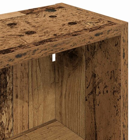 Badkamerwandkast Oudhout 40 x 16 x 62,5 cm Geconstrueerd hout 9
